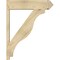 Ekena Millwork Funston Arts & Crafts Rough Sawn Outlooker, Douglas Fir, 8"W x 32"D x 40"H OUT08X32X40FST03RDF - alternate 3